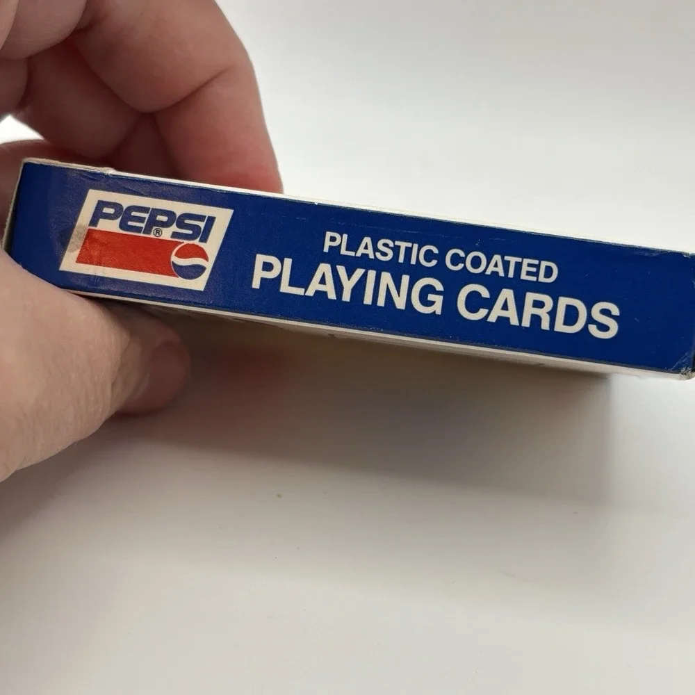 Pepsi Playing Cards Vintage 1989 Game Poker Casino Retro Vintage Original Logo